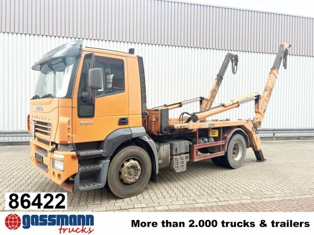 Iveco 190 AD 35 4x2, Meiller Tele-Absetzer - Camión portacontenedor de cadenas: foto 1 Iveco 190 AD 35 4x2, Meiller Tele-Absetzer - Camión portacontenedor de cadenas: foto 1