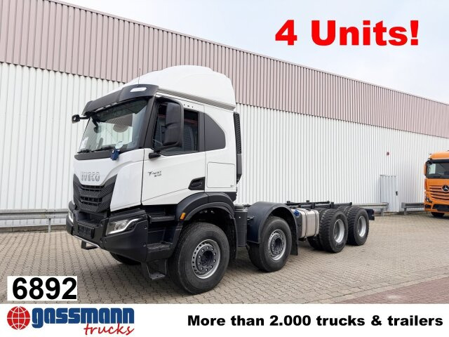 Iveco T-Way AT410T51/58 8x4, Retarder, Nebenantrieb, - Camión chasis: foto 1 Iveco T-Way AT410T51/58 8x4, Retarder, Nebenantrieb, - Camión chasis: foto 1