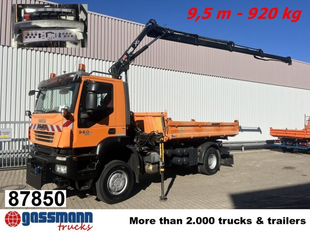 Iveco Trakker AD190T36WP 4x4, Widi-Platte, - Camión volquete, Camión grúa: foto 1 Iveco Trakker AD190T36WP 4x4, Widi-Platte, - Camión volquete, Camión grúa: foto 1