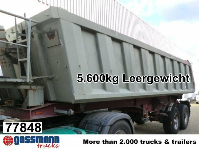 Kögel SKML 18, Alu Kastenmulde ca. 19m³ - Semirremolque volquete: foto 1 Kögel SKML 18, Alu Kastenmulde ca. 19m³ - Semirremolque volquete: foto 1