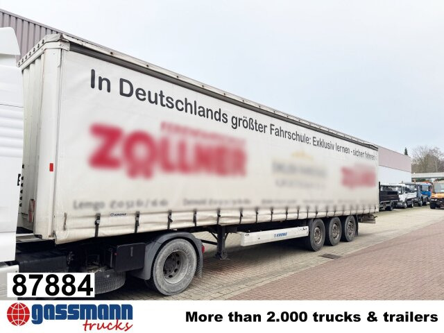Krone SDP 27 , Edscha-Verdeck, Ex-Fahrschule - Semirremolque plataforma/ Caja abierta: foto 1 Krone SDP 27 , Edscha-Verdeck, Ex-Fahrschule - Semirremolque plataforma/ Caja abierta: foto 1