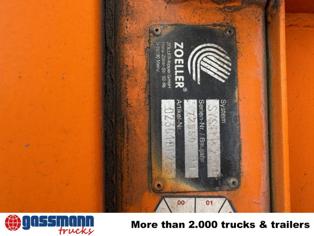 Camión multibasculante M21X2C mit Zöller Schüttung: foto 8