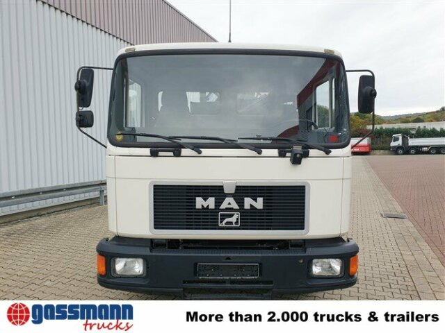 MAN 14.152 F 4x2 BB mit Kran Hiab 060-2 - Camión multibasculante, Camión grúa: foto 3 MAN 14.152 F 4x2 BB mit Kran Hiab 060-2 - Camión multibasculante, Camión grúa: foto 3