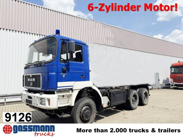 MAN 27.403 6x6 BB, EX-THW - Camión chasis: foto 1 MAN 27.403 6x6 BB, EX-THW - Camión chasis: foto 1