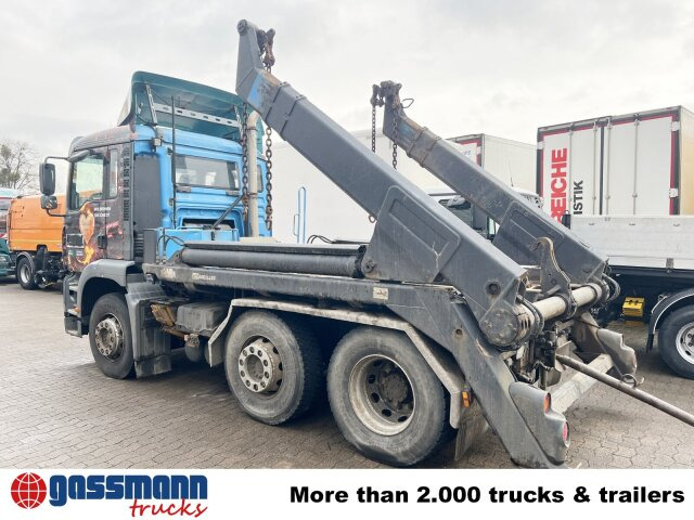 Camión portacontenedor de cadenas MAN TGA 26.410 6X2/4 BL, Vorlauf Lenk-Liftachse,: foto 9