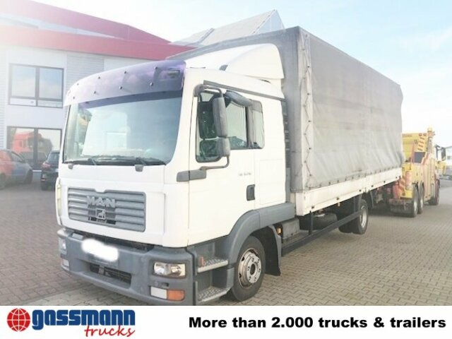 MAN TGL 8.210 BL 4x2 mit LBW, Motorschaden! - Camión caja abierta: foto 2 MAN TGL 8.210 BL 4x2 mit LBW, Motorschaden! - Camión caja abierta: foto 2