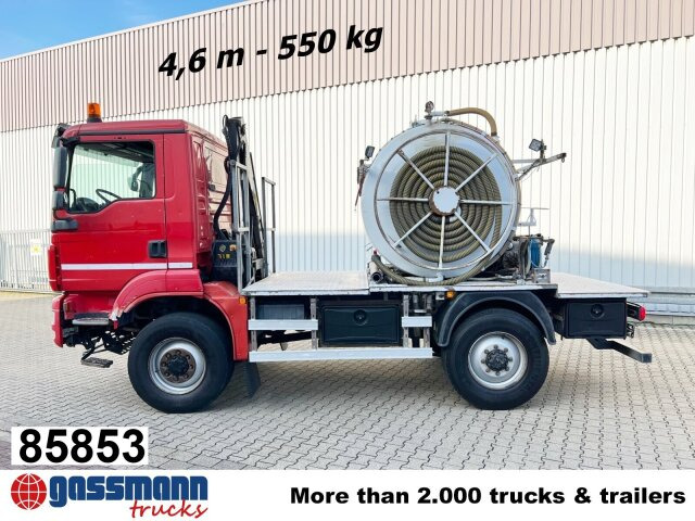 MAN TGM 13.250/340 4X4 BL, Kran Hiab 026 T-3, - Camión grúa: foto 1 MAN TGM 13.250/340 4X4 BL, Kran Hiab 026 T-3, - Camión grúa: foto 1