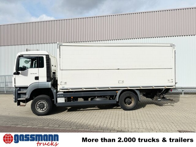 MAN TGS 18.320 4X4 BL, Getränkekoffer, LBW MBB, 2x - Camión caja abierta: foto 3 MAN TGS 18.320 4X4 BL, Getränkekoffer, LBW MBB, 2x - Camión caja abierta: foto 3