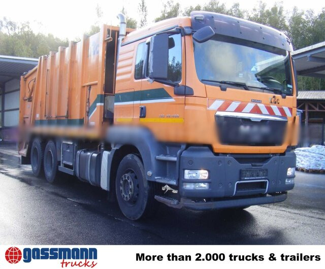 MAN TGS 26.400 6X4 BL, Haller x2c - Camión de basura: foto 2 MAN TGS 26.400 6X4 BL, Haller x2c - Camión de basura: foto 2