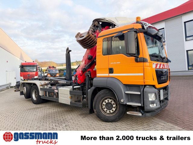 Camión multibasculante, Camión grúa MAN TGS 26.400 6x2-4 BL, Motorabtrieb,: foto 10 Camión multibasculante, Camión grúa MAN TGS 26.400 6x2-4 BL, Motorabtrieb,: foto 10