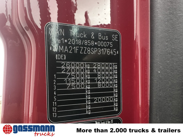 Camión chasis nuevo MAN TGS 26.440 6x2-4 LL CH, Lenk-/Liftachse, Navi,: foto 6