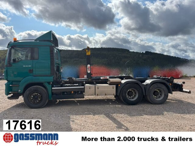 MAN TGS 26.480 6x4/45 BL, Klima, Intarder, Hyva - Camión multibasculante: foto 1 MAN TGS 26.480 6x4/45 BL, Klima, Intarder, Hyva - Camión multibasculante: foto 1