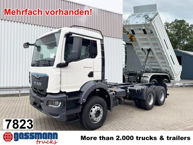 MAN TGS 33.440 6x4 BB, Alu-Bordwände, mehrfach - Camión volquete: foto 1 MAN TGS 33.440 6x4 BB, Alu-Bordwände, mehrfach - Camión volquete: foto 1