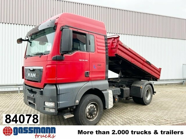 MAN TGX 18.440 4x4H BL, HydroDrive, SZM/Kipper - Camión volquete: foto 1 MAN TGX 18.440 4x4H BL, HydroDrive, SZM/Kipper - Camión volquete: foto 1