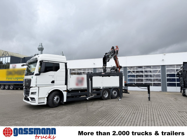 Camión caja abierta, Camión grúa nuevo MAN TGX 26.470 6x2-4 BL, Lenk-/Liftachse, Retarder,: foto 8