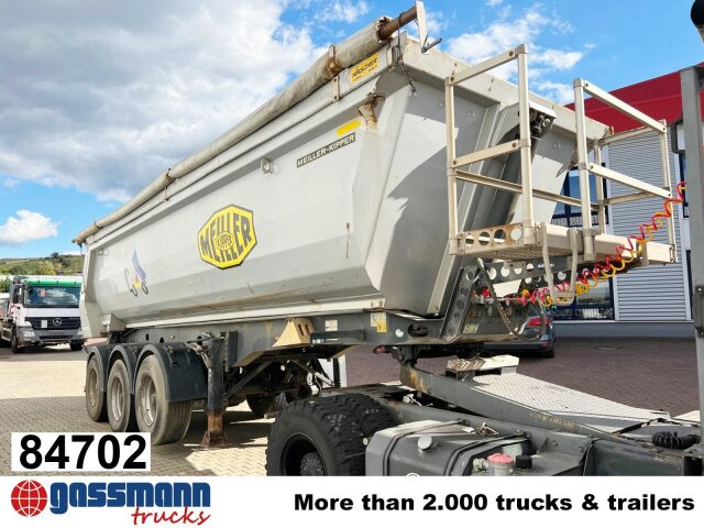 Meiller MHPS 12/27 NOSS2, Stahlmulde ca. 26m³, - Semirremolque volquete: foto 1 Meiller MHPS 12/27 NOSS2, Stahlmulde ca. 26m³, - Semirremolque volquete: foto 1