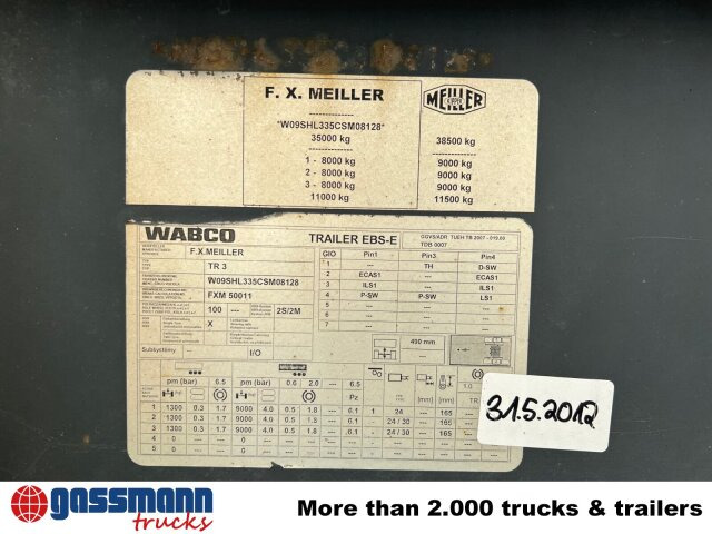 Meiller MHPS 12/27 NOSS2, Stahlmulde ca. 26m³, - Semirremolque volquete: foto 3 Meiller MHPS 12/27 NOSS2, Stahlmulde ca. 26m³, - Semirremolque volquete: foto 3