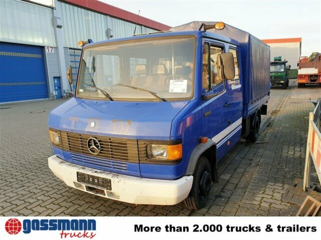 Camión caja abierta Mercedes-Benz 508 D 4x2 Doka, EX-THW: foto 9