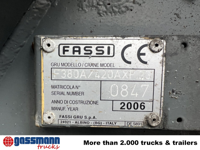 Mercedes-Benz Actros 3346 AK 6x6, 134t Anhängelast WSK, - Camión caja abierta, Camión grúa: foto 5 Mercedes-Benz Actros 3346 AK 6x6, 134t Anhängelast WSK, - Camión caja abierta, Camión grúa: foto 5