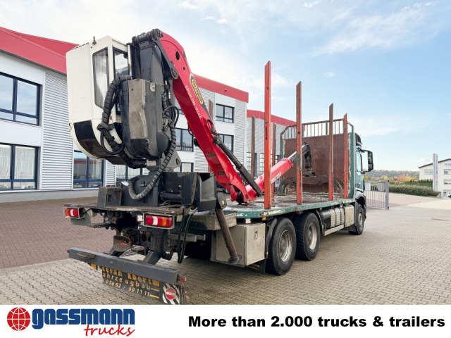 Camión forestal, Camión grúa Mercedes-Benz Arocs 2648 6x4 mit Heckkran Epsilon M12Z83,: foto 11 Camión forestal, Camión grúa Mercedes-Benz Arocs 2648 6x4 mit Heckkran Epsilon M12Z83,: foto 11