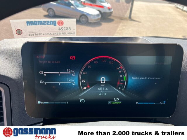 Mercedes-Benz Arocs 3240 8x4/42, Motorabtrieb - Camión multibasculante: foto 2 Mercedes-Benz Arocs 3240 8x4/42, Motorabtrieb - Camión multibasculante: foto 2