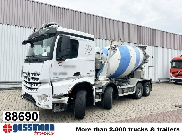 Mercedes-Benz Arocs 3251 8x4/4, Betonmischer Liebherr ca. 9m³ - Camión hormigonera: foto 1 Mercedes-Benz Arocs 3251 8x4/4, Betonmischer Liebherr ca. 9m³ - Camión hormigonera: foto 1