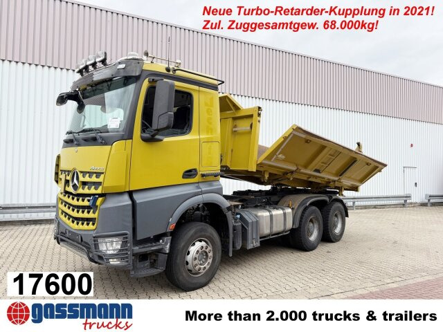 Mercedes-Benz Arocs 3363 K 6x4, Grounder, - Camión volquete: foto 1 Mercedes-Benz Arocs 3363 K 6x4, Grounder, - Camión volquete: foto 1