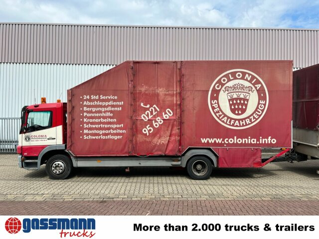 Mercedes-Benz Atego 1223 L 4x2, Kompl. Zug, Lift- & - Camión lona: foto 2 Mercedes-Benz Atego 1223 L 4x2, Kompl. Zug, Lift- & - Camión lona: foto 2