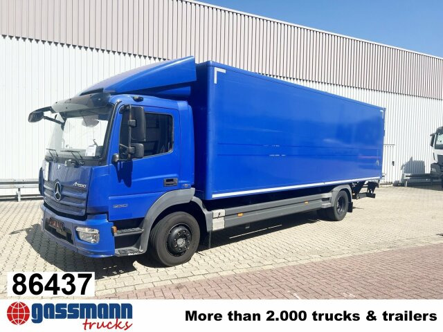 Mercedes-Benz Atego 1230 L 4x2, LBW, Dautel, 1,5t - Camión caja cerrada: foto 1 Mercedes-Benz Atego 1230 L 4x2, LBW, Dautel, 1,5t - Camión caja cerrada: foto 1