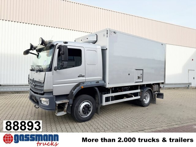 Mercedes-Benz Atego 1330 4x4, Iso-Koffer mit Heizung, LBW - Camión caja cerrada: foto 1 Mercedes-Benz Atego 1330 4x4, Iso-Koffer mit Heizung, LBW - Camión caja cerrada: foto 1