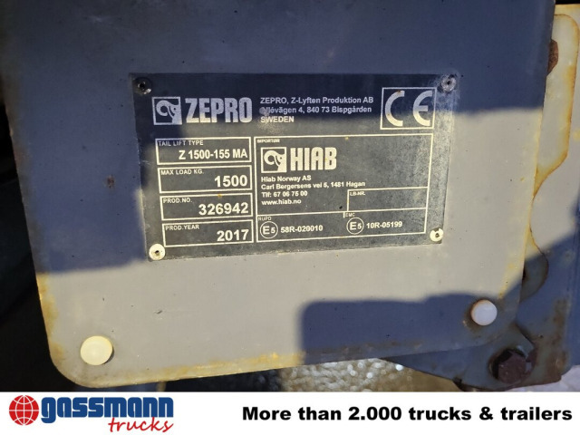 Camión caja cerrada Mercedes-Benz Atego 1330 4x4, Iso-Koffer mit Heizung und LBW: foto 7