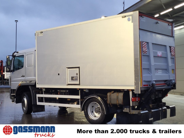 Camión caja cerrada Mercedes-Benz Atego 1330 4x4, Iso-Koffer mit Heizung und LBW: foto 9
