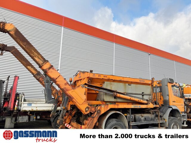 Mercedes-Benz Atego 1828 4x4, Tele-Absetzer, - Camión portacontenedor de cadenas: foto 5 Mercedes-Benz Atego 1828 4x4, Tele-Absetzer, - Camión portacontenedor de cadenas: foto 5