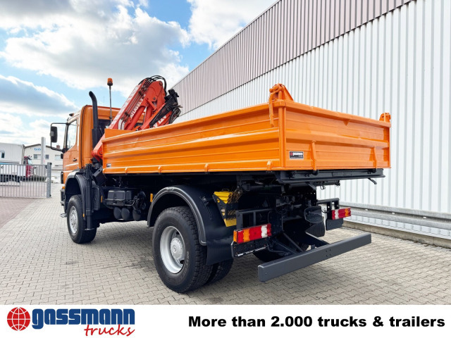Camión volquete, Camión grúa Mercedes-Benz Atego 1828 AK 4x4, Winterdienstausstattung, Kran: foto 14