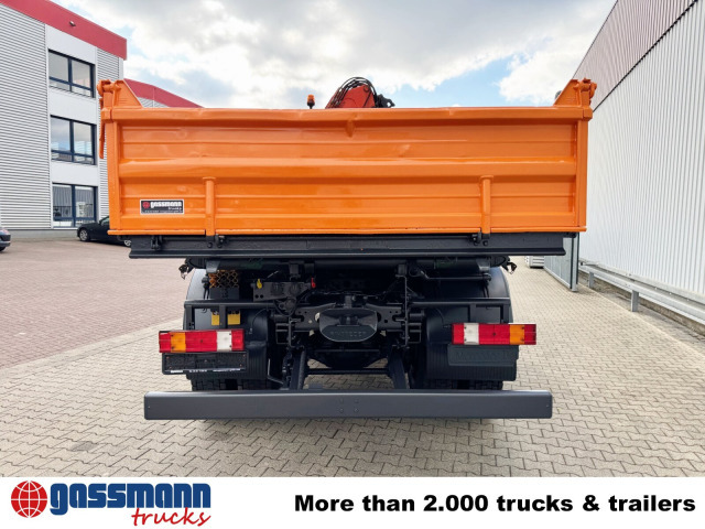 Camión volquete, Camión grúa Mercedes-Benz Atego 1828 AK 4x4, Winterdienstausstattung, Kran: foto 13
