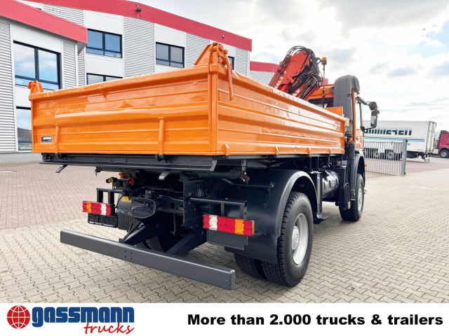 Camión volquete, Camión grúa Mercedes-Benz Atego 1828 AK 4x4, Winterdienstausstattung, Kran: foto 12