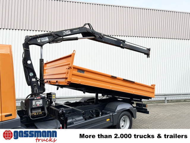 Camión volquete, Camión grúa Mercedes-Benz Atego 815 K 4x2 mit Kran Hiab 055 B-1 CL: foto 15