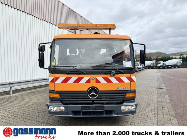 Camión volquete, Camión grúa Mercedes-Benz Atego 815 K 4x2 mit Kran Hiab 055 B-1 CL: foto 9