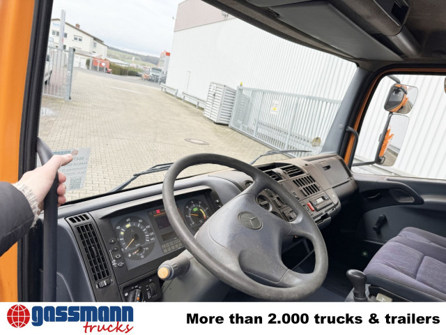 Camión volquete, Camión grúa Mercedes-Benz Atego 815 K 4x2 mit Kran Hiab 055 B-1 CL: foto 6