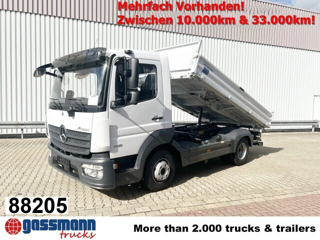 Mercedes-Benz Atego 818/23 K 4x2, 2x AHK, Meiller-Kipper, - Camión volquete: foto 1 Mercedes-Benz Atego 818/23 K 4x2, 2x AHK, Meiller-Kipper, - Camión volquete: foto 1