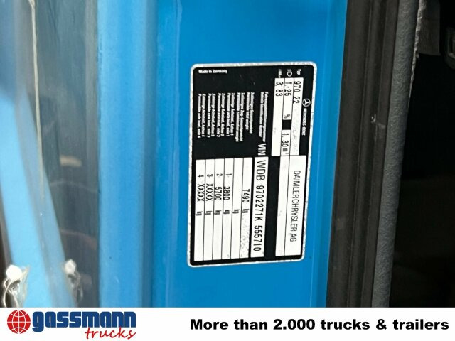 Mercedes-Benz Atego L-Fahrerhaus - Cabina para Camión: foto 5 Mercedes-Benz Atego L-Fahrerhaus - Cabina para Camión: foto 5