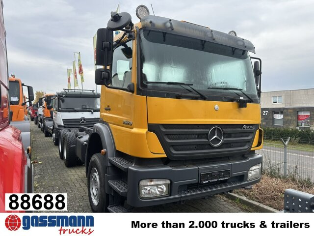 Mercedes-Benz Axor 2629 K 6x4, PTO, Steel, Manual, 6-Zylinder - Camión chasis: foto 1 Mercedes-Benz Axor 2629 K 6x4, PTO, Steel, Manual, 6-Zylinder - Camión chasis: foto 1