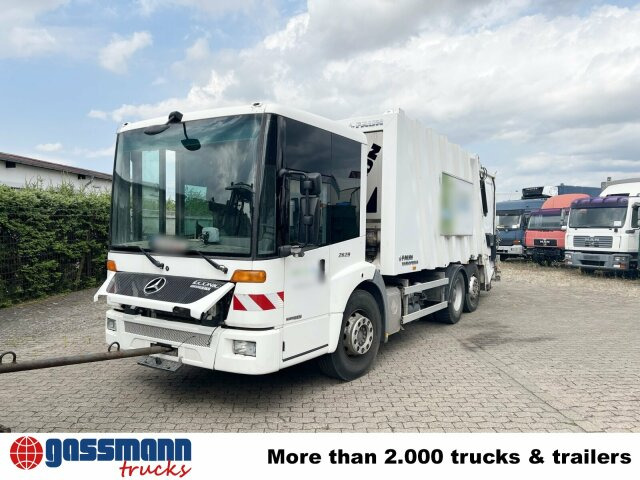 Mercedes-Benz Econic 2629 L/NLA 6x2/4, EEV, Lenkachse, FAUN - Camión de basura: foto 2 Mercedes-Benz Econic 2629 L/NLA 6x2/4, EEV, Lenkachse, FAUN - Camión de basura: foto 2