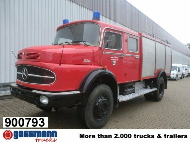 Mercedes-Benz LAK 1924 4x4 TLF, Feuerwehr - Camión de bomberos: foto 1 Mercedes-Benz LAK 1924 4x4 TLF, Feuerwehr - Camión de bomberos: foto 1