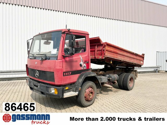 Mercedes-Benz LK 1117 K 4x2, 6-Zylinder Motor, 2x AHK - Camión volquete: foto 1 Mercedes-Benz LK 1117 K 4x2, 6-Zylinder Motor, 2x AHK - Camión volquete: foto 1
