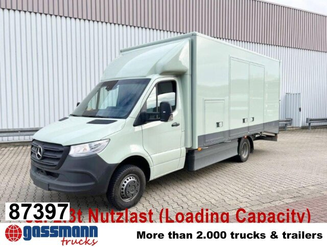Mercedes-Benz Sprinter 516 FG 4x2, MBUX, Autotransporter - Furgón: foto 1 Mercedes-Benz Sprinter 516 FG 4x2, MBUX, Autotransporter - Furgón: foto 1