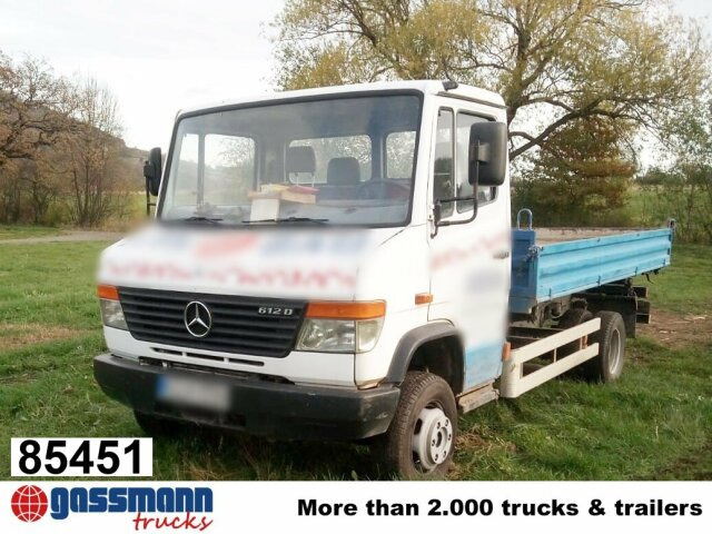 Mercedes-Benz Vario 612 DK 4x2, Kipper-Meiller - Furgoneta basculante: foto 1 Mercedes-Benz Vario 612 DK 4x2, Kipper-Meiller - Furgoneta basculante: foto 1