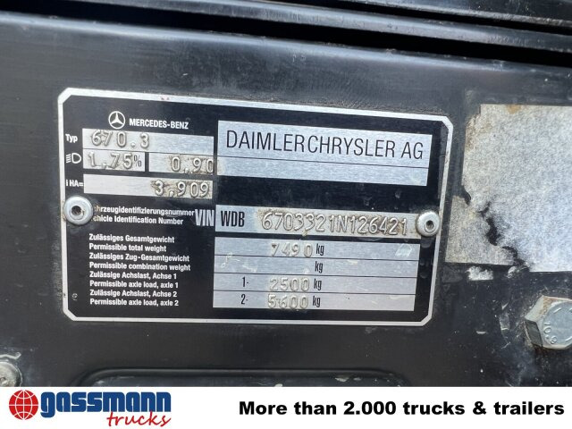 Mercedes-Benz Vario 816 D 4x2 Doka, 2x AHK, Meiller Kipper - Camión volquete: foto 5 Mercedes-Benz Vario 816 D 4x2 Doka, 2x AHK, Meiller Kipper - Camión volquete: foto 5