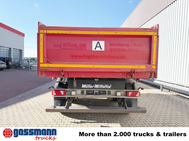 Müller-Mitteltal KA-TA-R 18.0, Alu-Bordwände, ca. 10m³ - Remolque volquete: foto 5 Müller-Mitteltal KA-TA-R 18.0, Alu-Bordwände, ca. 10m³ - Remolque volquete: foto 5