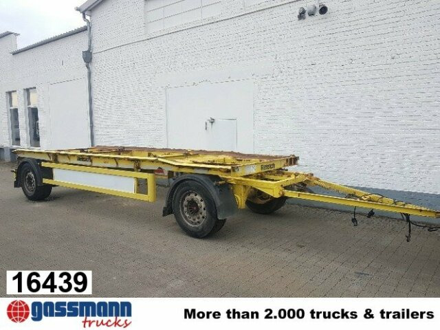 Reisch Abrollanhänger REA-18EL, bis 7 m - Remolque multilift/ Portacontenedores de cadenas: foto 1 Reisch Abrollanhänger REA-18EL, bis 7 m - Remolque multilift/ Portacontenedores de cadenas: foto 1